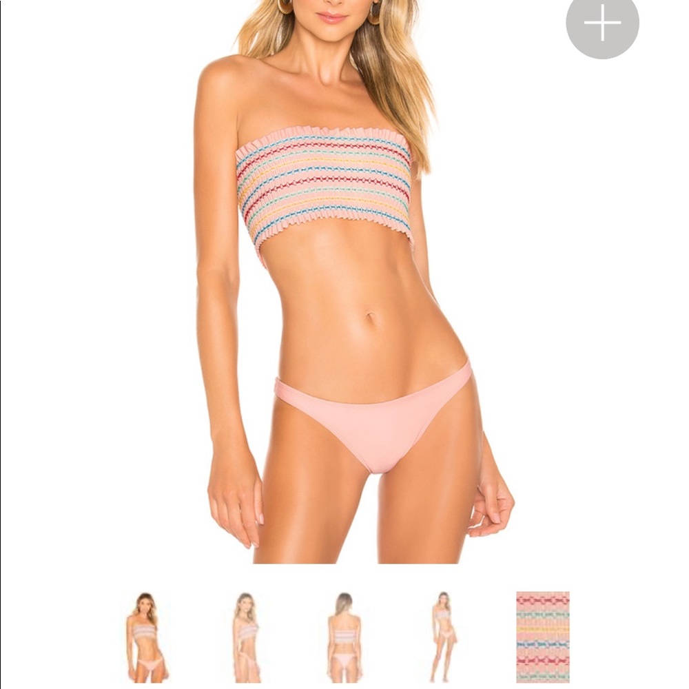 Never worn! ellejay Chelsea Top in Sorbet - Bikini Top